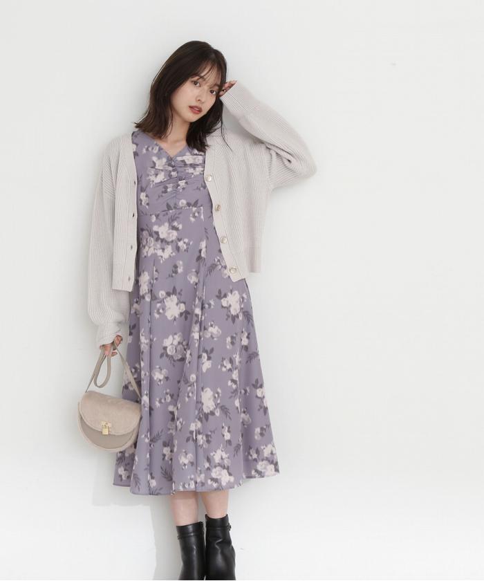 【Zimmermann】Devi フローラルプリント ギャザードレス セール 50%OFF】フラワーフロントギャザーワンピース(505469737