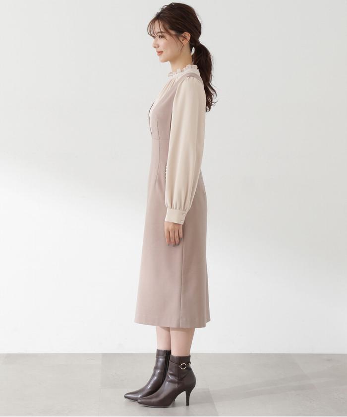 セール 30%OFF】パールポケットタイトジャンスカ(505469739