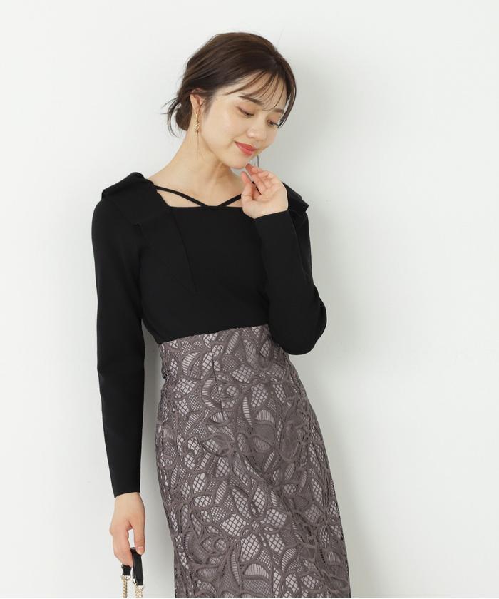 セール 30%OFF】ラッフルニット(505469745) | プロポーション