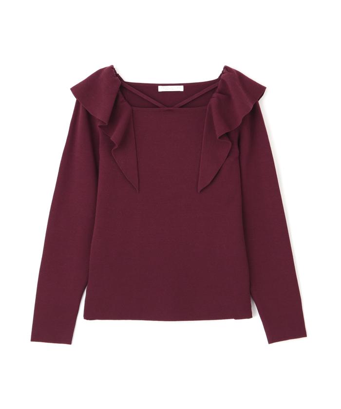 セール 30%OFF】ラッフルニット(505469745) | プロポーション