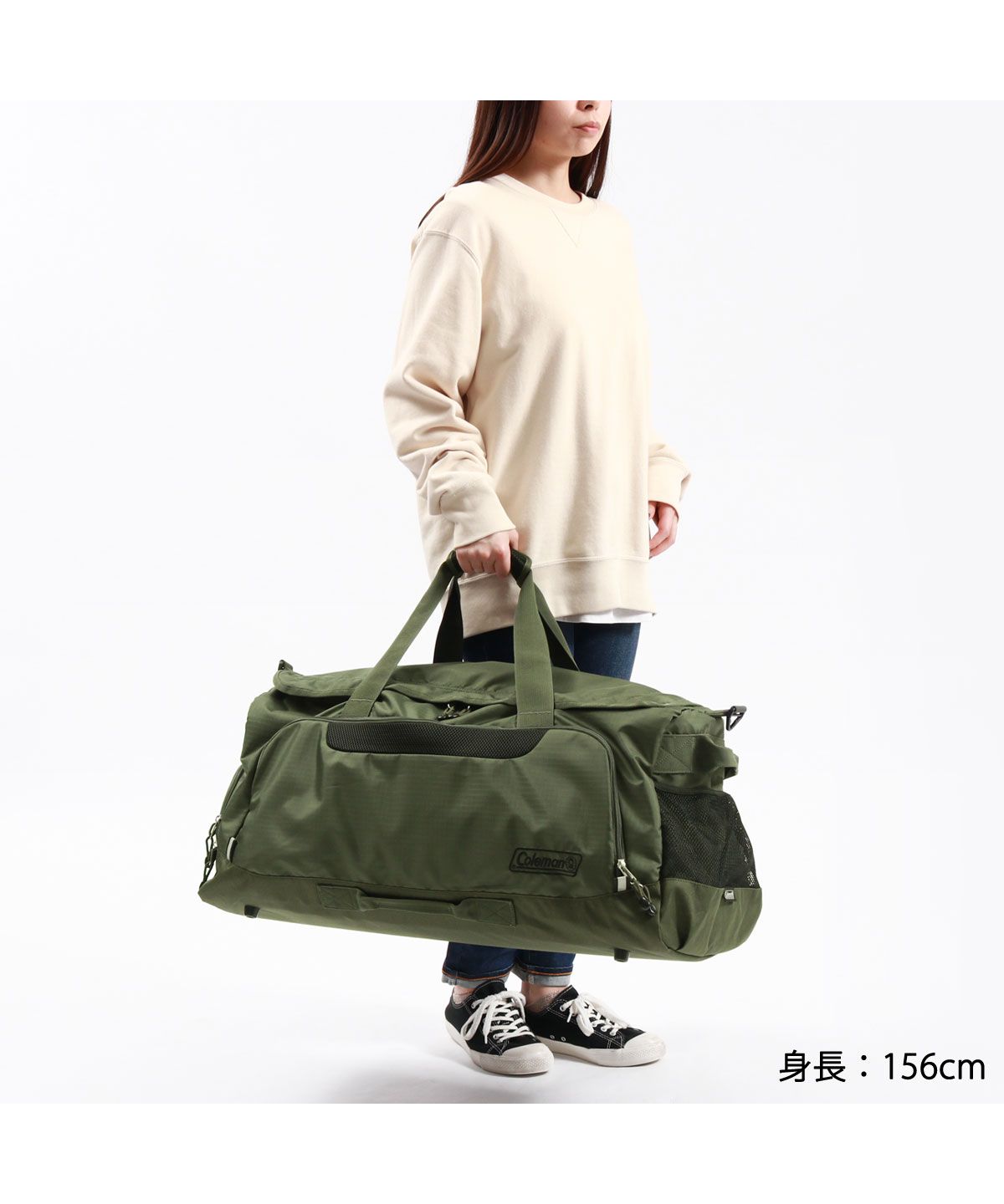 【新品】Coleman 2way ボストンバッグ グレー コールマン Coleman 【公認販売店】コールマン Coleman ボストン
