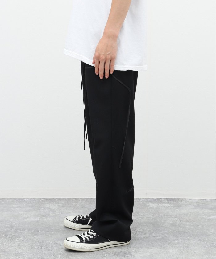 SULVAM / サルバム】GABARDINE PIPING STRAIGHT PANTS(505469322) | パルプ(PULP) - d  fashion