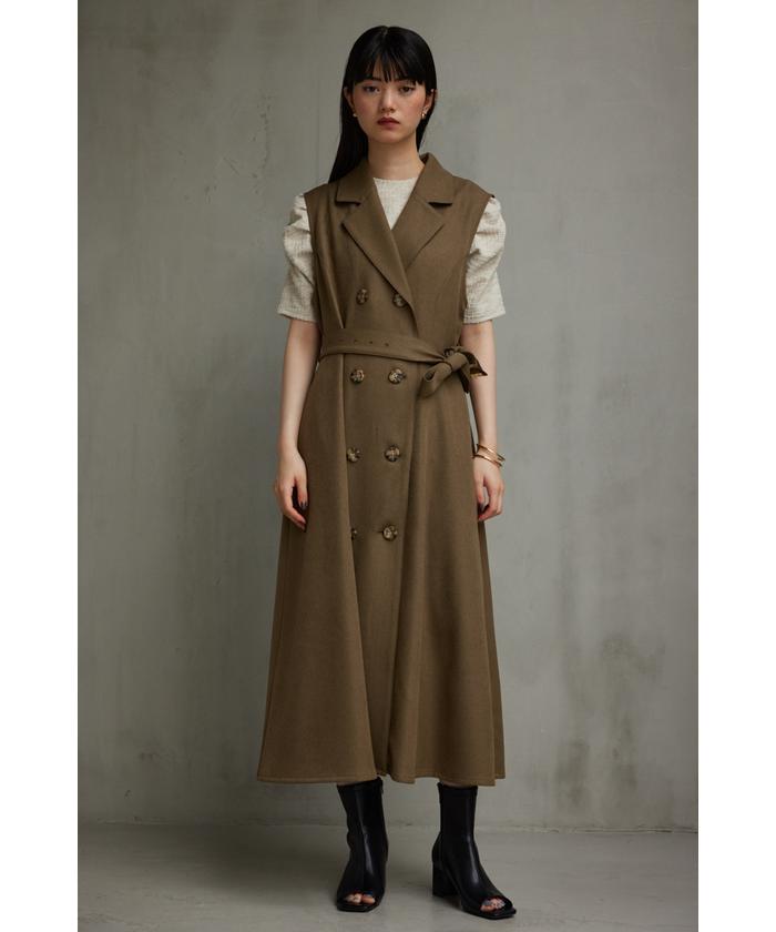 セール 30%OFF】トレンチジレワンピース(505471486) | アズール