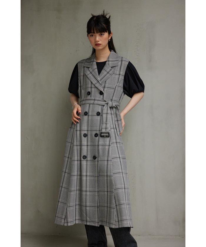 ホットセール - アートトラベルシューズ セール アズール | 30%OFF】トレンチジレワンピース(505471486) ワンピース