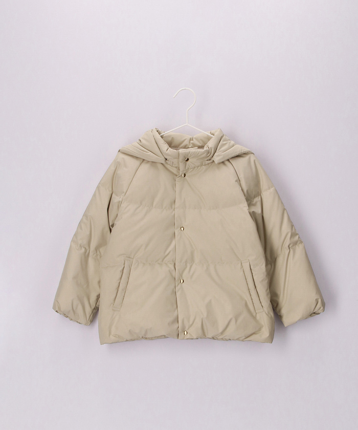 dinos - dinos RULE美しいビジューのダウンジャケット❣️美品❣️ セール 60%OFF】【KIDS】撥水/GREEN DOWN MINOTECH/フード