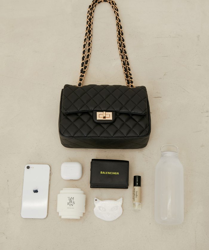 セール 60%OFF】【2WAY】フェイクレザー＆ベロアキルティング