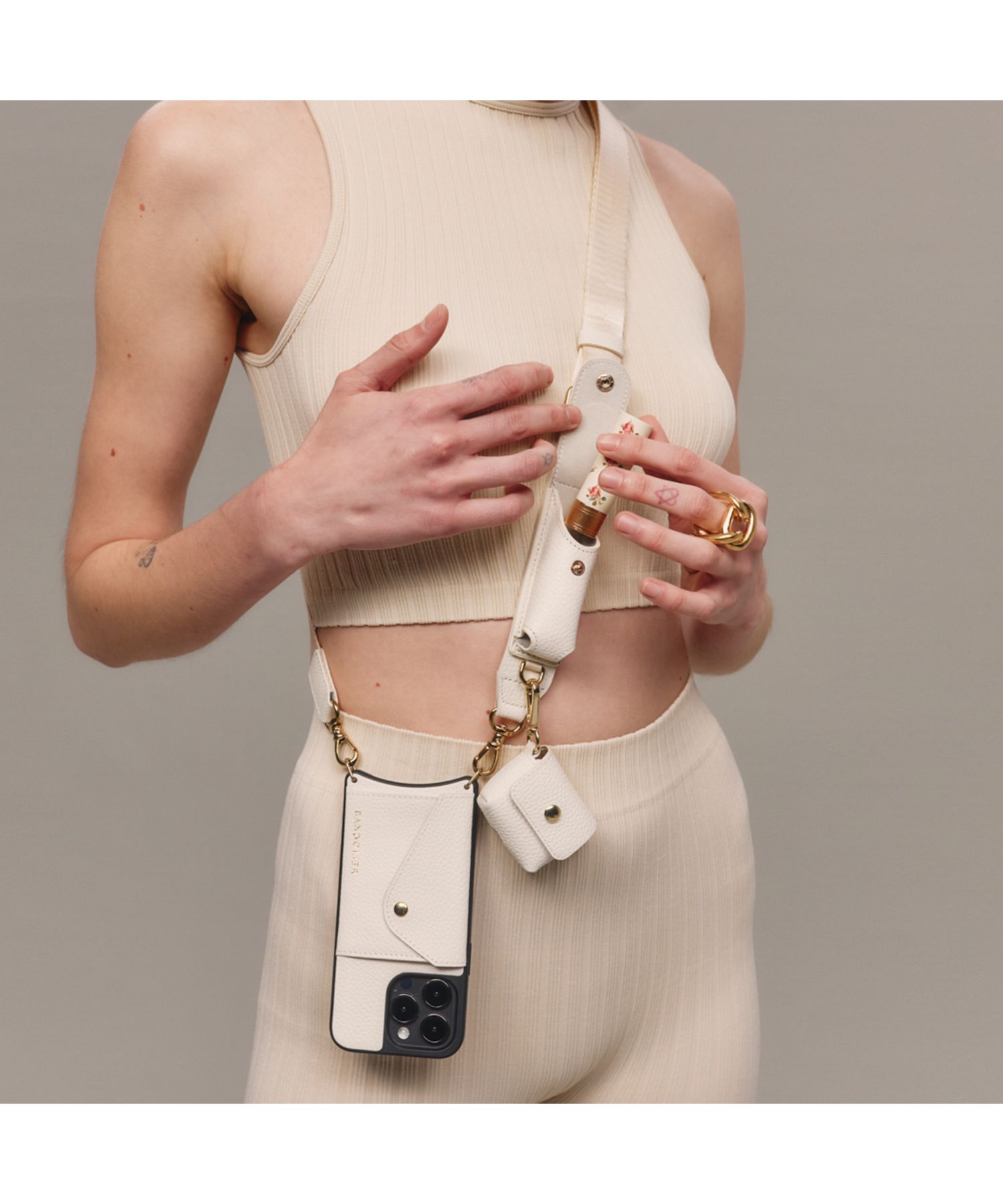 Amazon.com: Bandolier Nicole Crossbody Phone Case and Wallet
