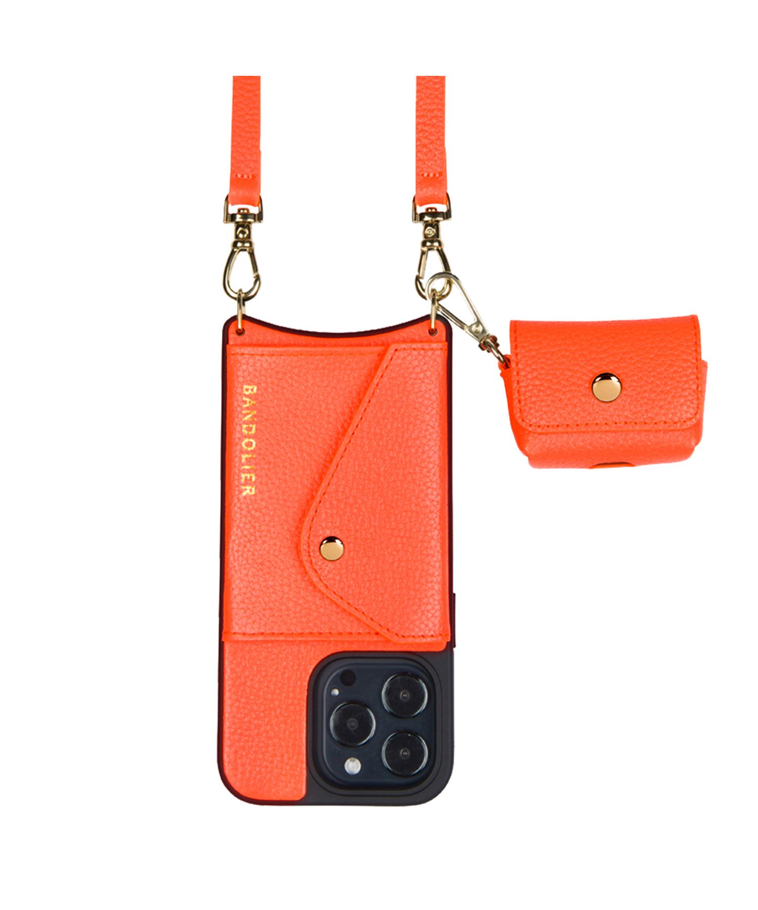 Avery AirPod Clip-On Pouch Black/Pewter – Bandolier