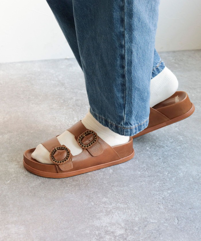 セール 70%OFF】【Mollini/モリーニ】チェーンバックルレザー