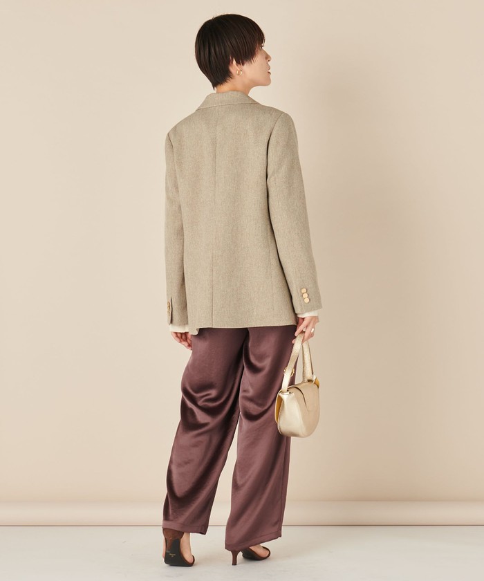 何でも揃う セール 40%OFF】《セットアップ対応》ウォッシャブルウール トップス