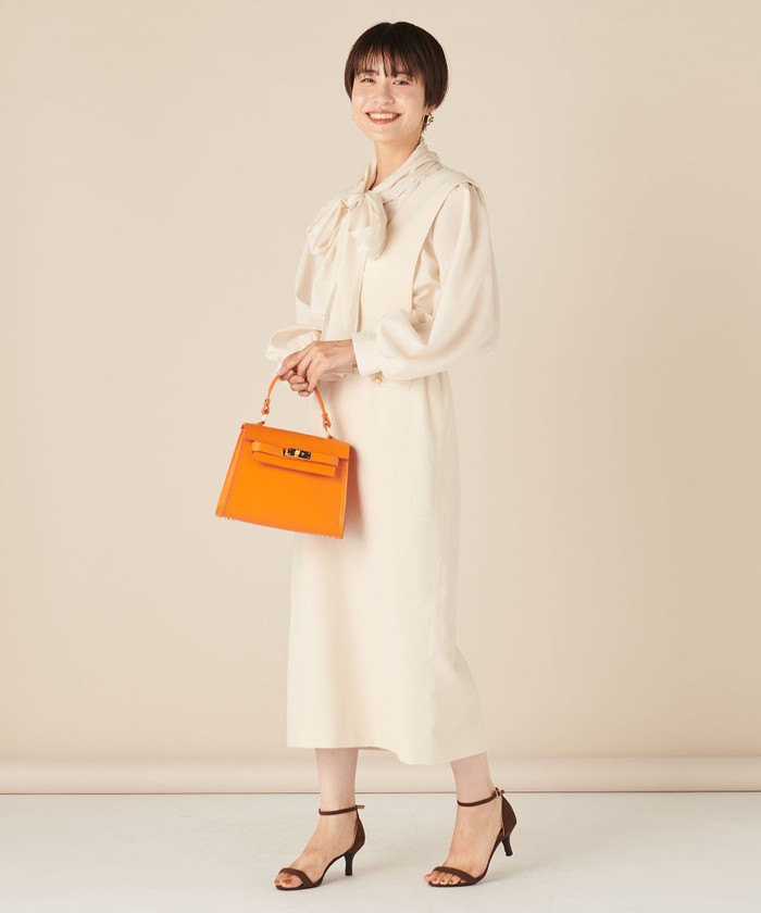 セール 30%OFF】ウォッシャブルツイードライクジャンパー