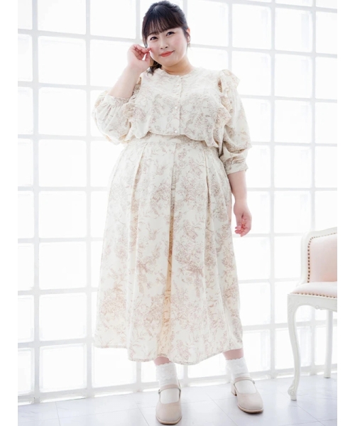 【完売必至】SELF PORTRAIT 花柄レース ミディスカート 送料込/関税込□SELF PORTRAIT□花柄レースミディドレス