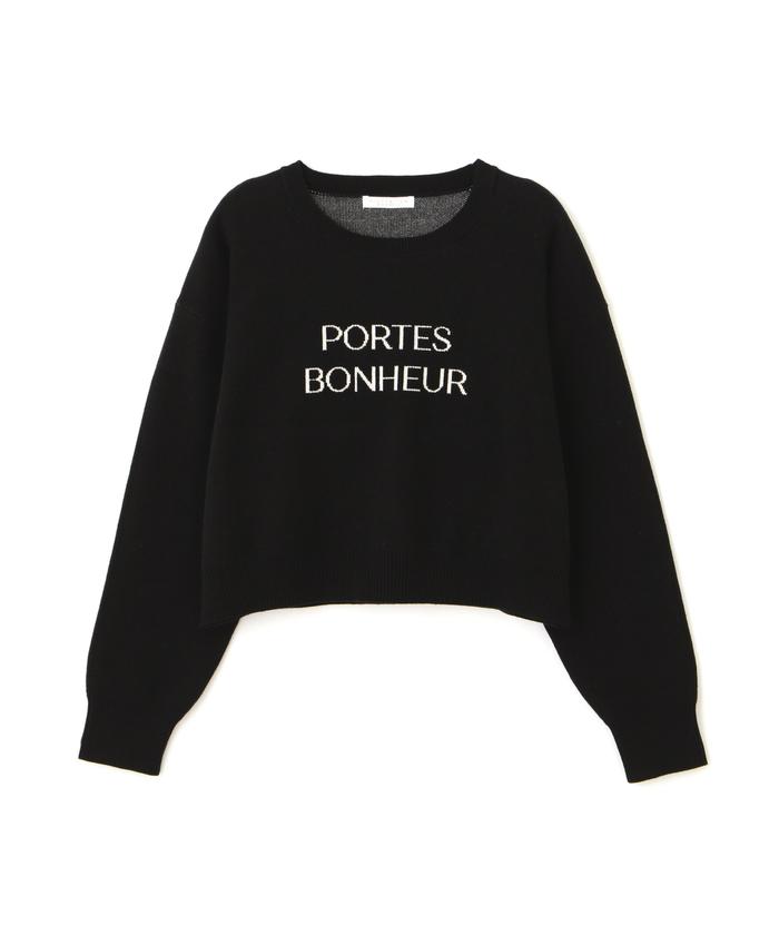 クーポン】【セール 30%OFF】ロゴジャガードニット(505473486