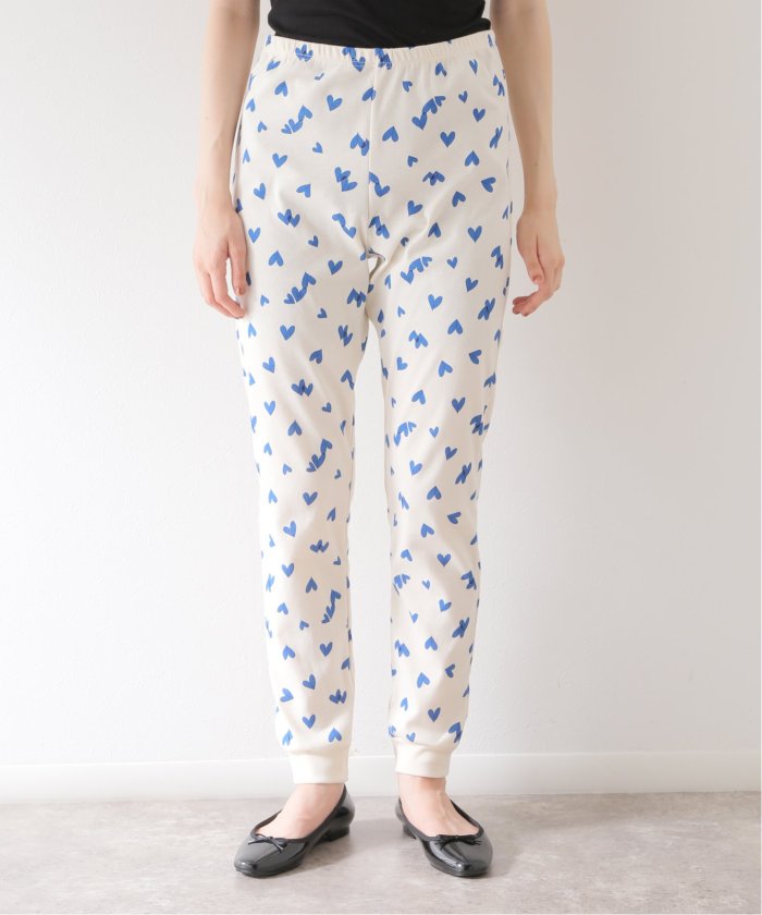 PETIT BATEAU/プチバトー】ハート(ブルー)プリント長袖 PETIT BATEAU/プチバトー】ハート(ブルー)プリント長袖