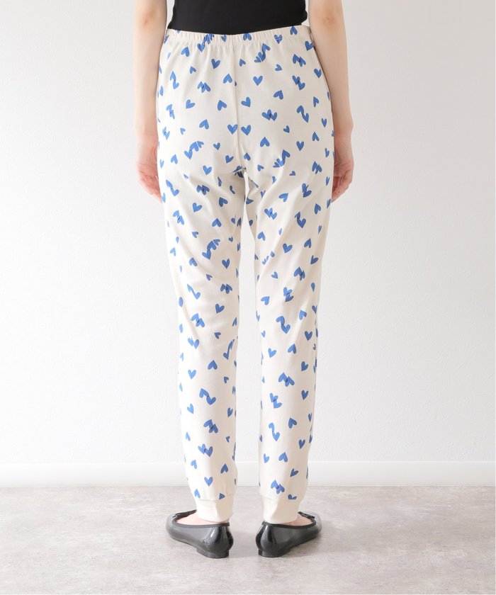 PETIT BATEAU/プチバトー】ハート(ブルー)プリント長袖 PETIT BATEAU/プチバトー】ハート(ブルー)プリント長袖