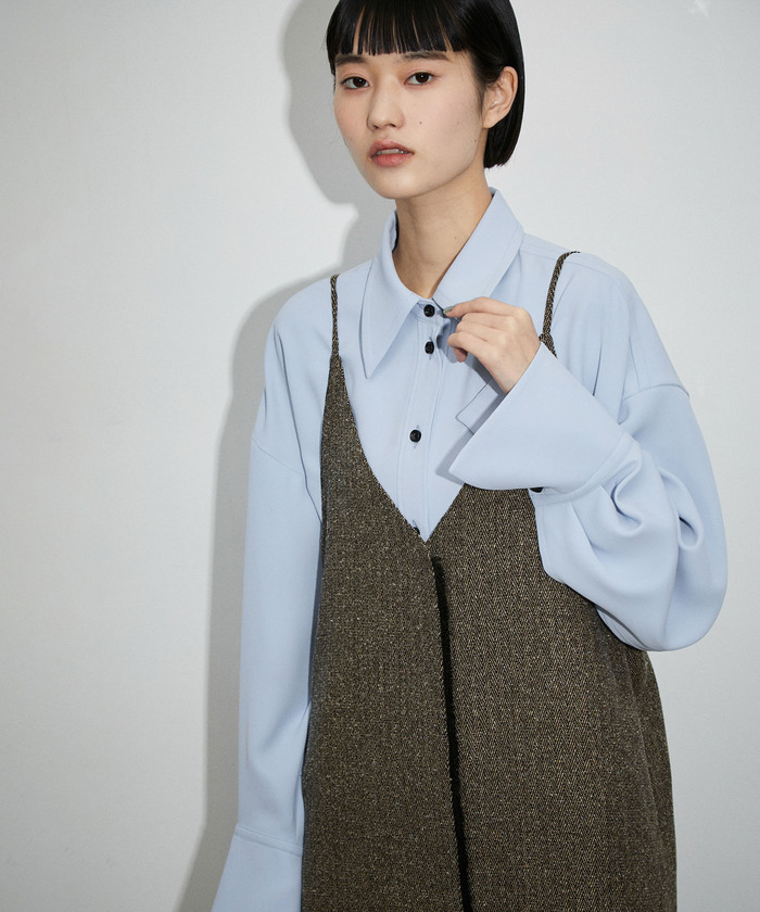 ツイードキャミワンピース(505474433) | アダム エ ロペ(ADAM ET ROPE') - d fashion