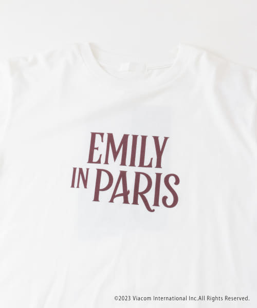 セール 50%OFF】Emily in Paris グラフィックロングTシャツ