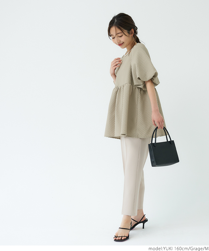 coco様 セール 33%OFF】コカ coca ダイヤエンボスブラウス(505416768