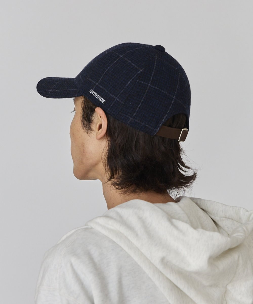 セール】OVERRIDE JP TWEED 6P CAP(505466574) | OVERRIDE(OVERRIDE