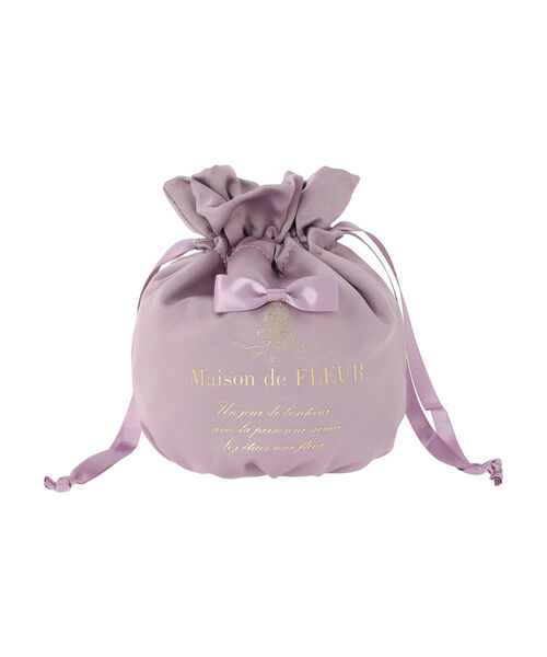メゾン ド フルール Maison de FLEUR サテンリボンショルダー