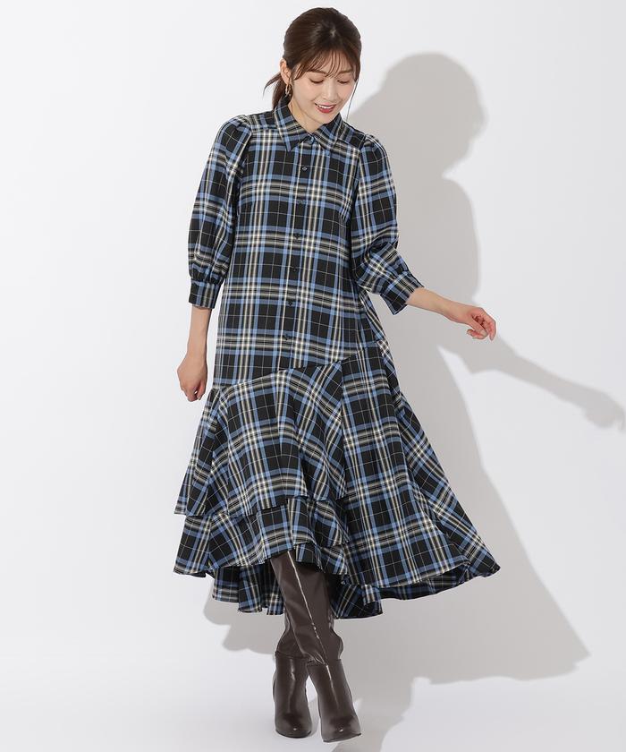 Herlipto AfternoonTea Dress ワンピース　フリル　切替 Herlipto AfternoonTea Dress ワンピース フリル 切替 - メルカリ