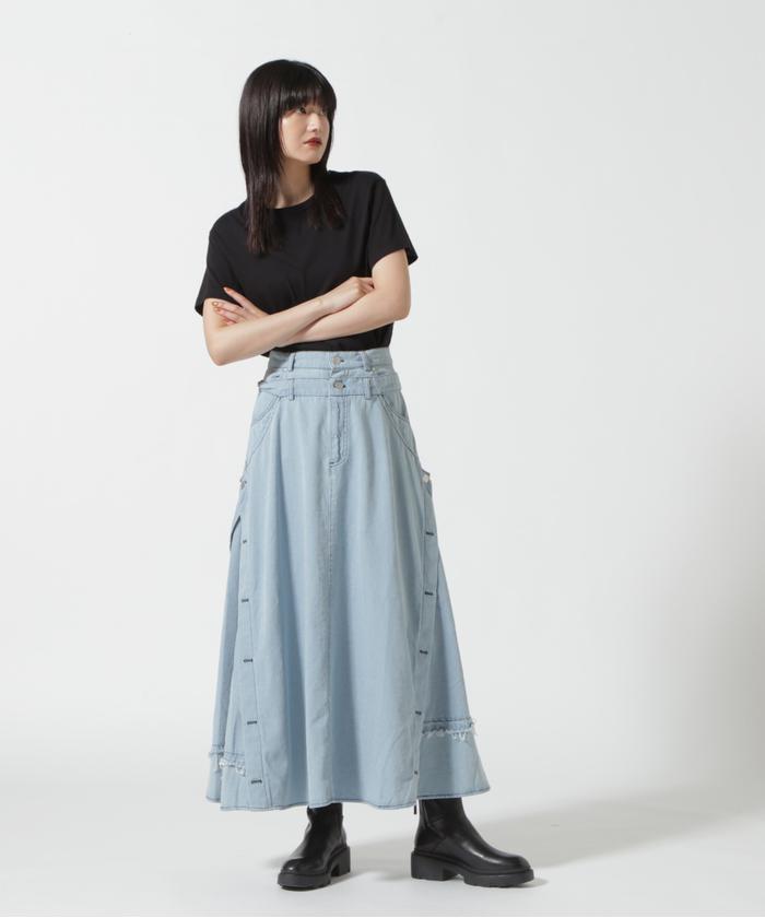セール 30%OFF】AULA AILA/アウラアイラ/別注レイヤードデニム