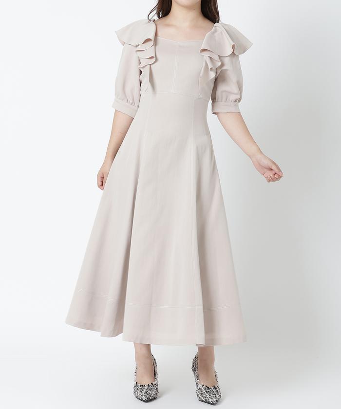 セール 50%OFF】ラッフルボリュームワンピース(505477565