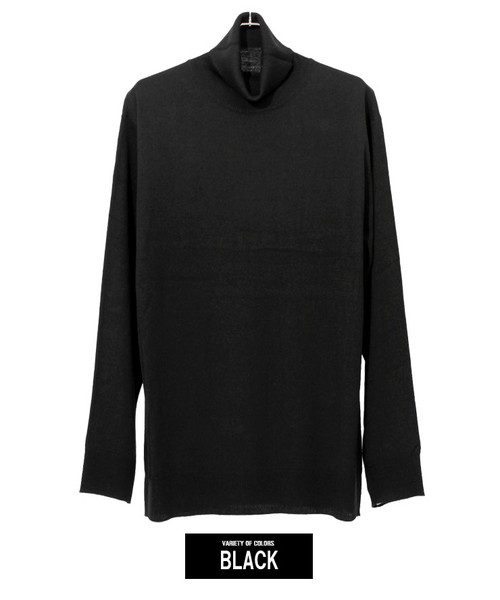 【極美品】フォクシー セーター タートルネック カシミヤ70% 大きいサイズ 黒