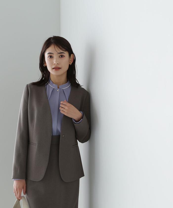 美品コーデセット売り✨　ナチュラルビューティーベーシック　リリーブラウン　ミーア Oggi8月号掲載】＜古畑星夏さんコラボ＞クロップドジレ