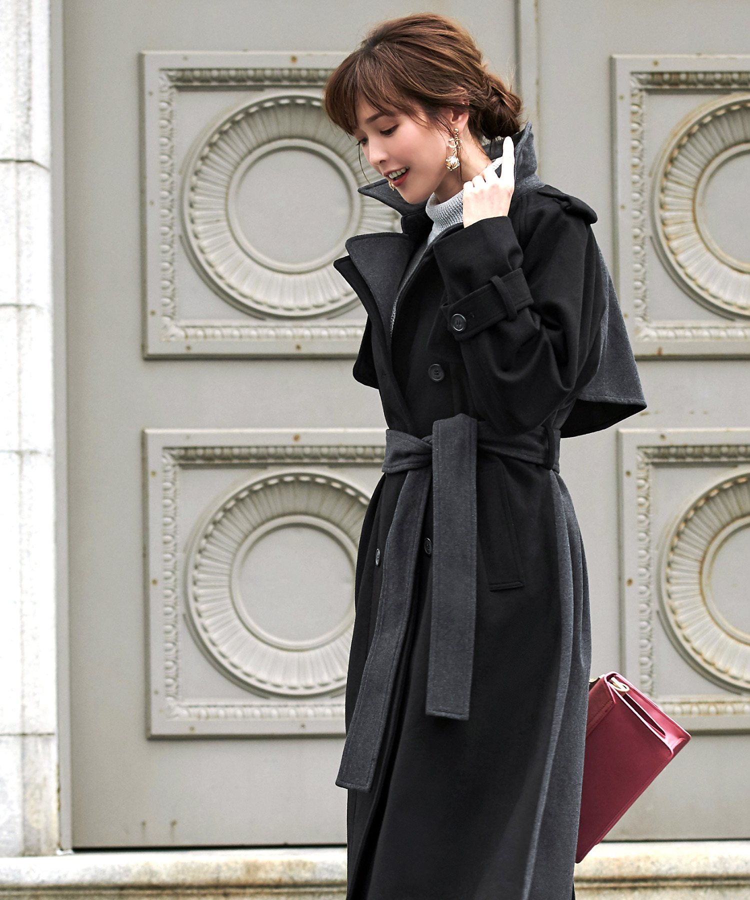 クーポン】【セール 30%OFF】ルイルエブティック RUIRUE BOUTIQUE レイヤードバイカラーロングコート(505473598) |  ルイルエブティック(RUIRUE BOUTIQUE) - d fashion