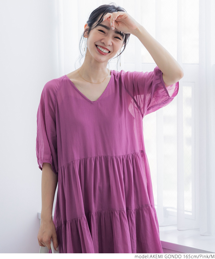 セール 57%OFF】【インド綿】ペチコート付きティアード