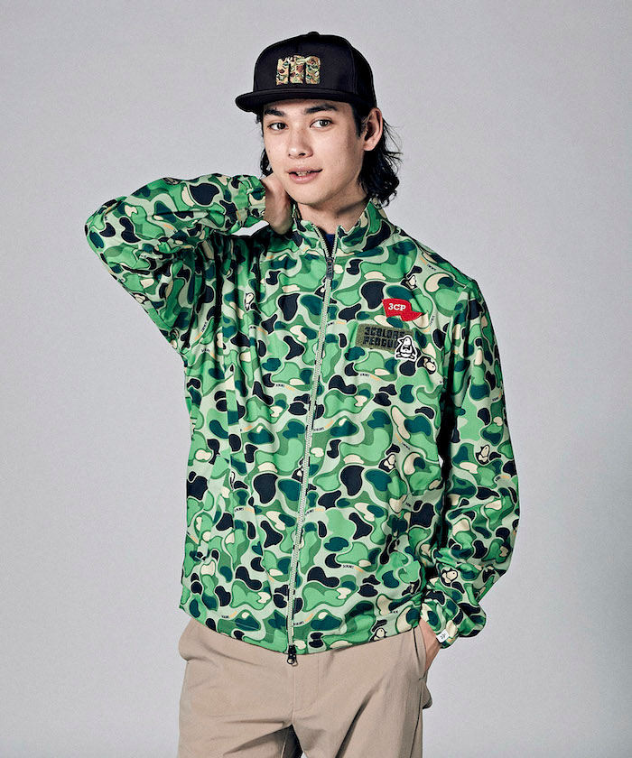 BAPE A BATHING APE モッズコート ミリタリー コート 迷彩
