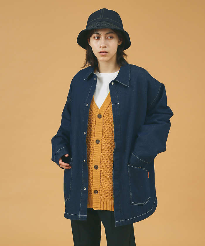 RUBEN/ルーベン】DENIM METRO HAT/デニムメトロハット/ユニ