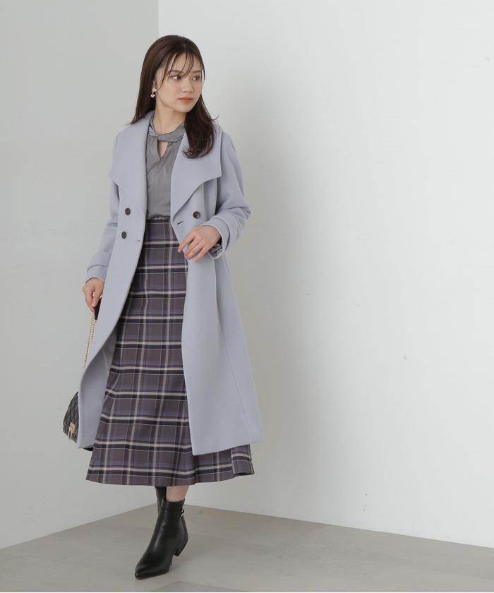セール】ビッグカラーコート/23AW(505450091) | プロポーション セール】ビッグカラーコート/23AW(505450091) | プロポーション