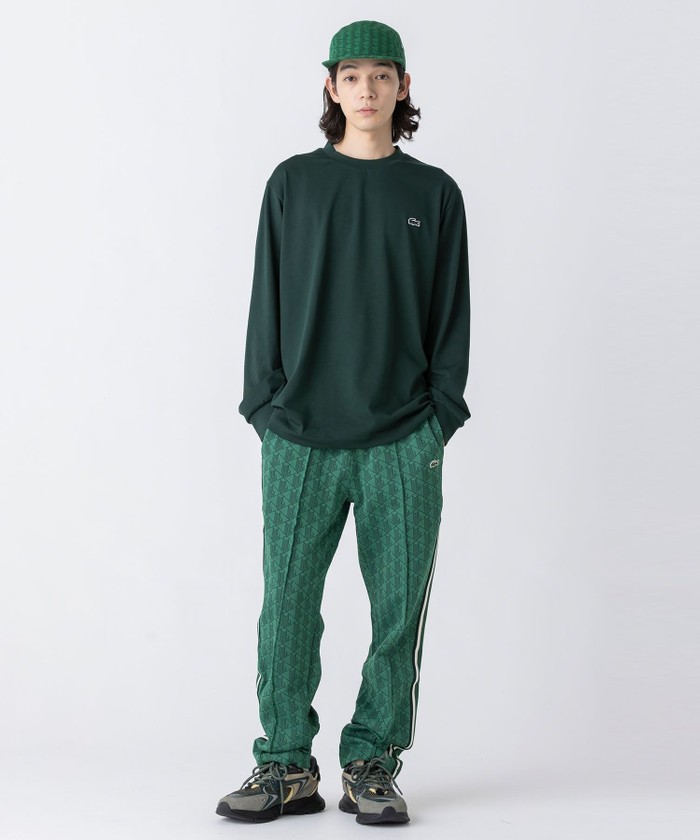ラコステ LACOSTE サイドテーピングモノグラムジャカード ラコステ LACOSTE サイドテーピングモノグラムジャカード