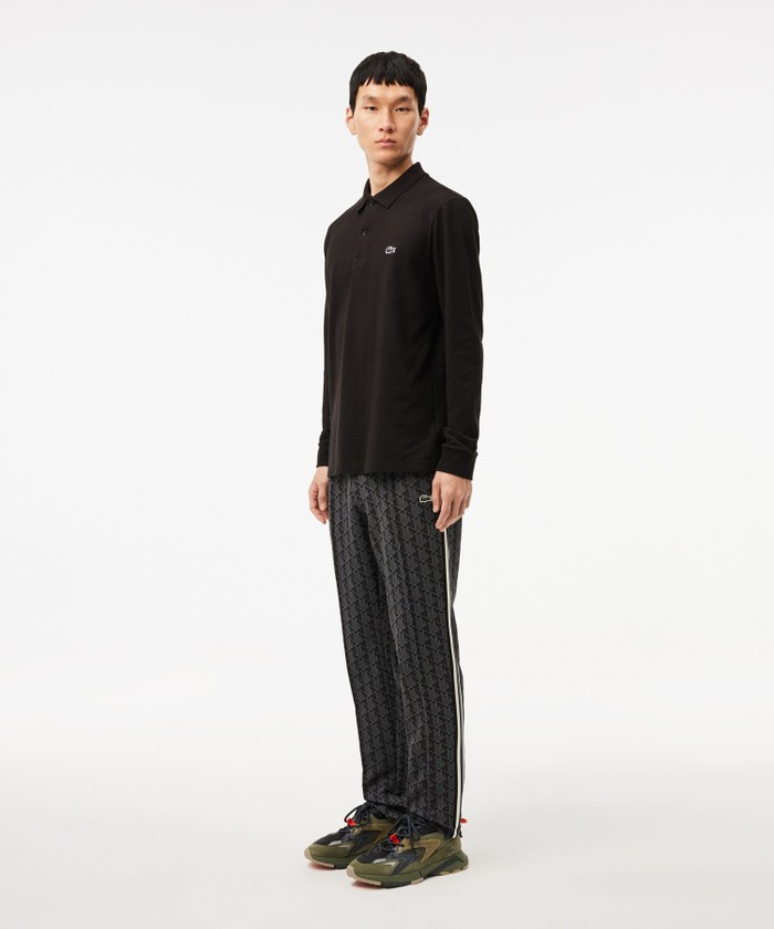 ラコステ LACOSTE サイドテーピングモノグラムジャカード ラコステ LACOSTE サイドテーピングモノグラムジャカード