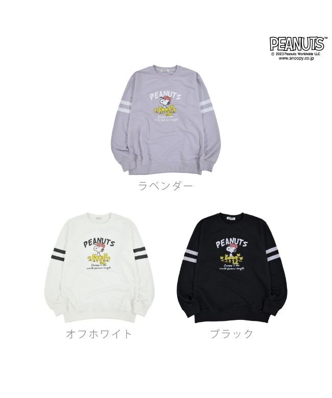 ピーナッツ PEANUTS スヌーピー トレーナー ウッドストック ピーナッツ PEANUTS スヌーピー トレーナー ウッドストック