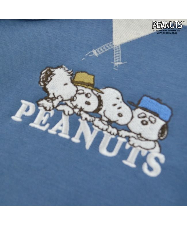 ピーナッツ PEANUTS スヌーピー プルパーカー ピーナッツ ラグラン 刺繍 兄弟 オラフ アンディ スパイク SNOOPY PEANUTS(505481402)  | ピーナッツ( PEANUTS) - d fashion