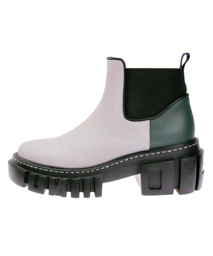 セール】UN3D./UN3D. SOLE SHORT BOOTS/アンスリードソール