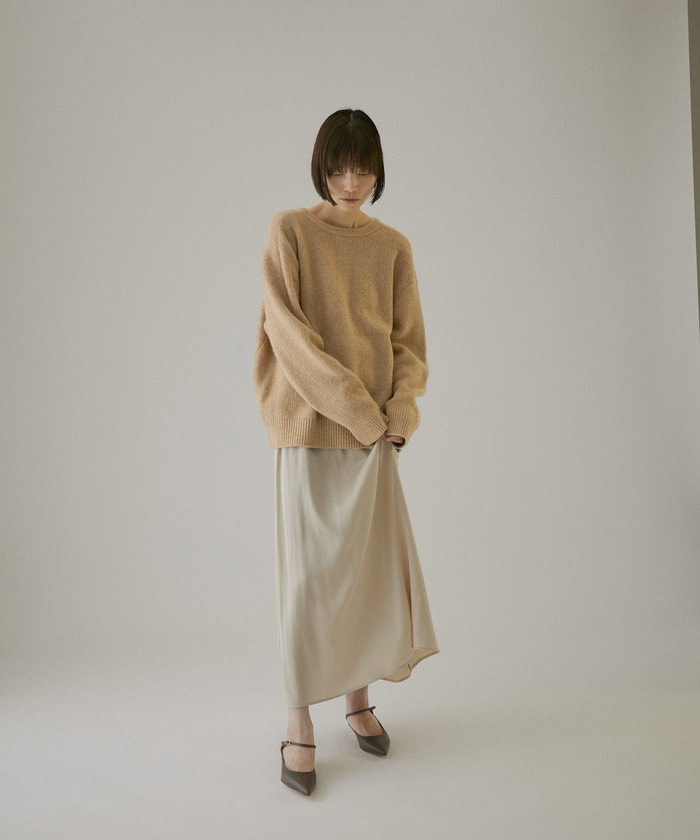 WEB限定】2WAYメタルボタンモヘヤシャギーカーディガン
