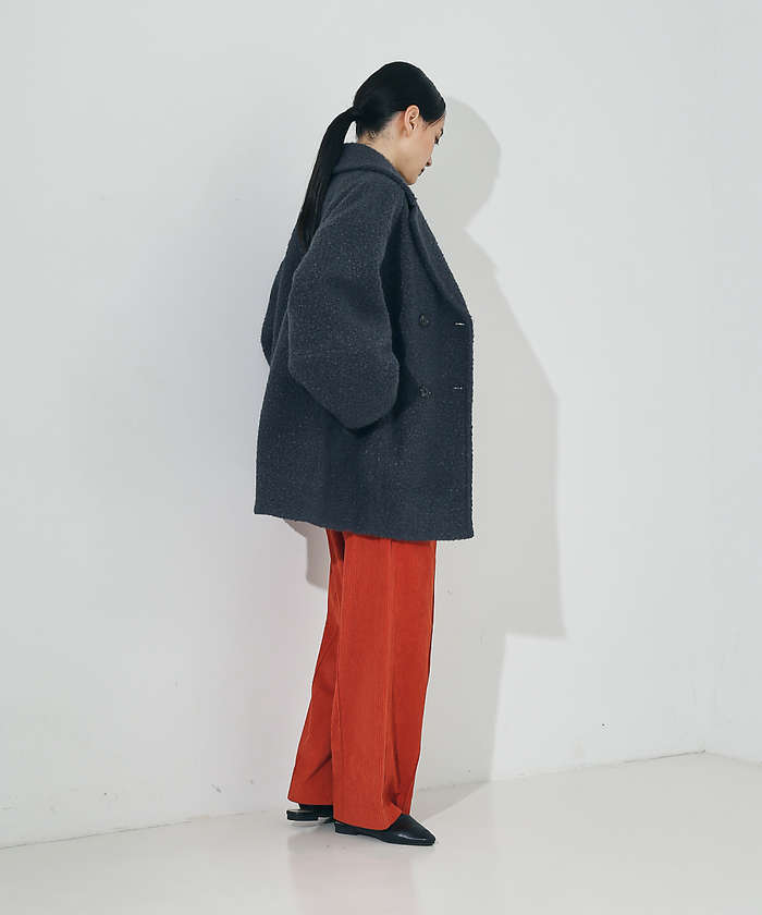 ループミドルダブルコート(505484603) | ノミネ(NOMINE) - d fashion