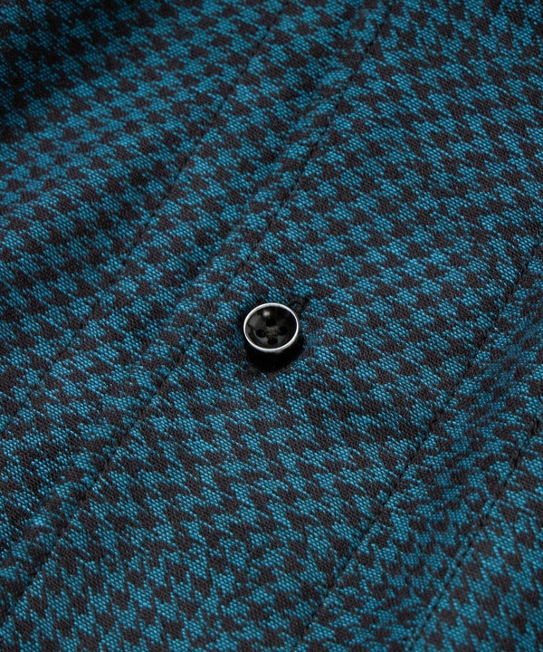 ハウンドトゥースパッチワークシャツ(505484611) | メンズビギ(Men's