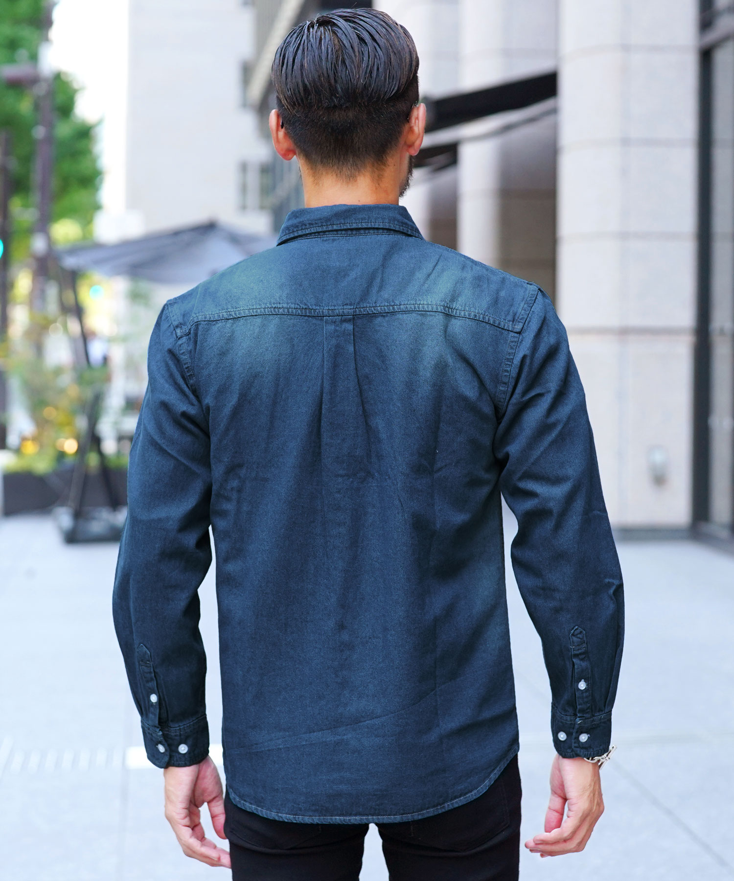 ジギーズショップ JIGGYS SHOP 6.5oz デニムシャツ / 長袖シャツ ジギーズショップ JIGGYS SHOP 6.5oz デニムシャツ / 長袖シャツ