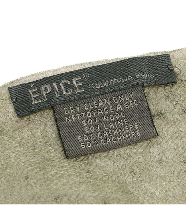 エピス ストール EPICE GW1463 大判 80×200cm ウール50