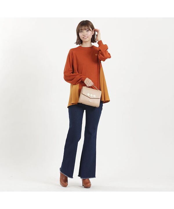 高い MARY QUANT メニーデイジーカシメ 2WAYショルダー （ベージュ