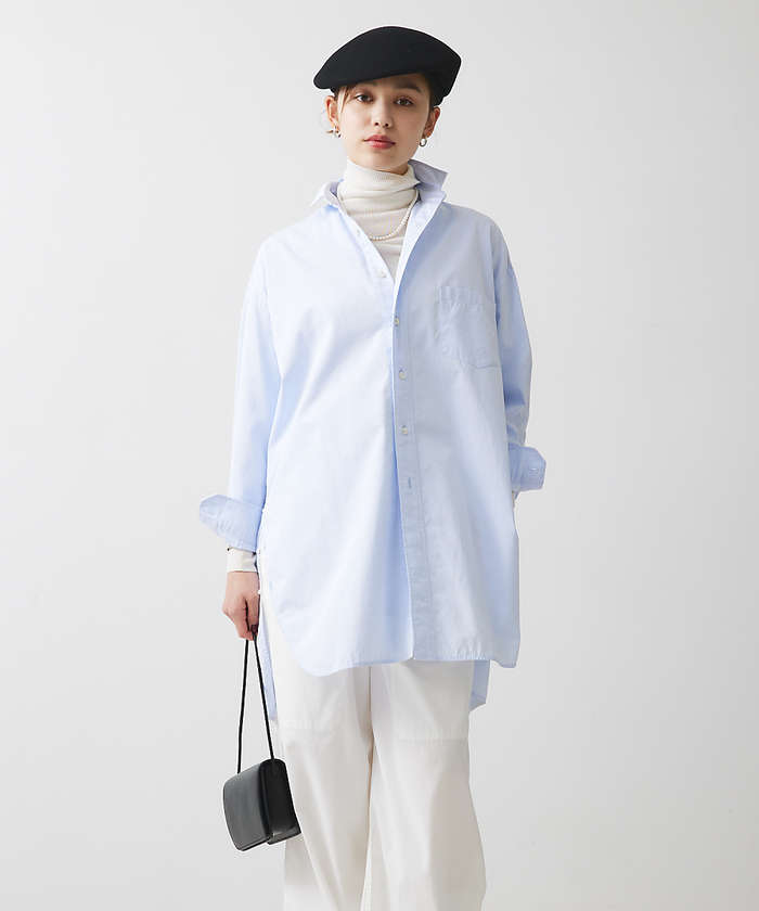 TICCA/ティッカ】 スリットチュニックシャツwash(505487596