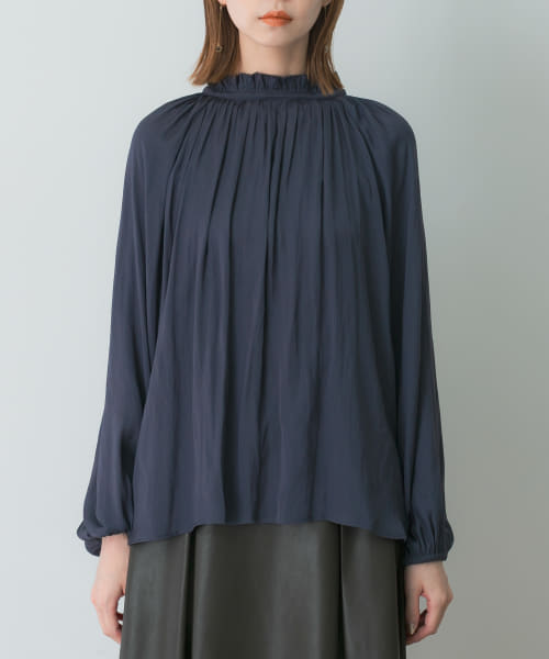 セール 20%OFF】『石川恋さん着用』2WAYネックフリルブラウス