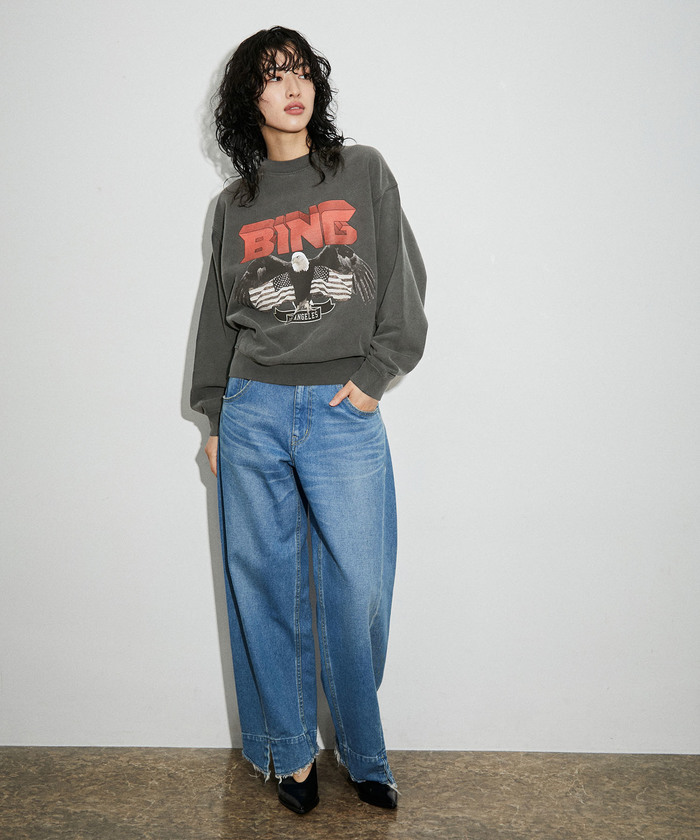 anine bingスウェット ANINE BING】VINTAGE BING SWEATSHIRT(505473521) | アダム エ