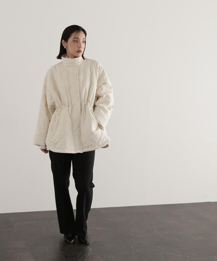 NATURAL BEAUTY BASIC - ナチュラルビューティーベーシック テントライン キルティング ブルゾン テントラインキルティングブルゾン(505475310) | ナチュラル