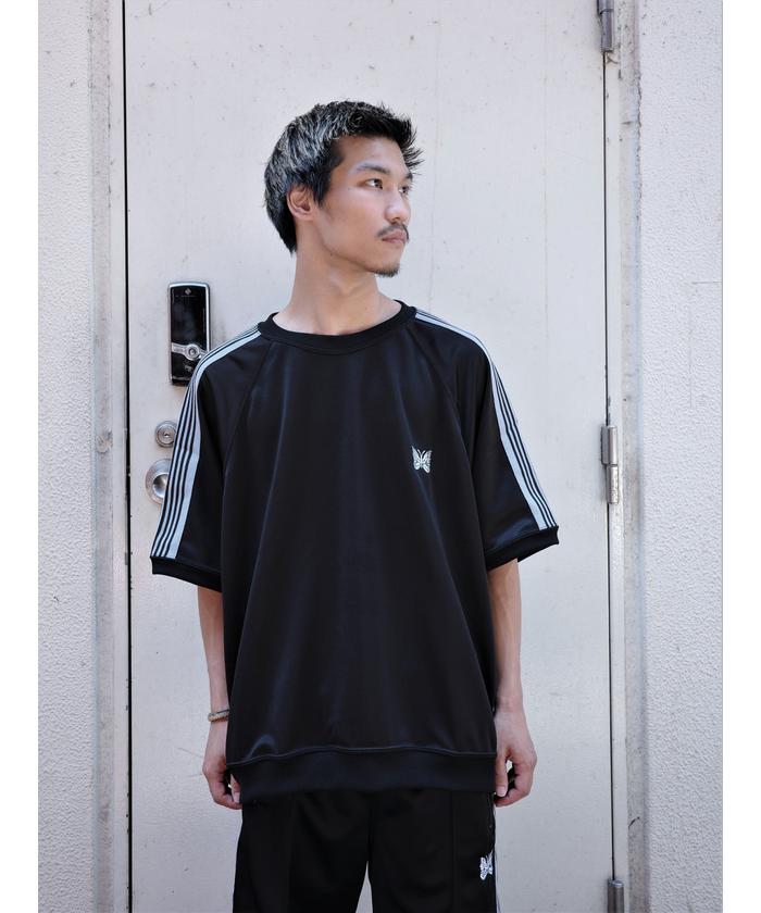 Needles/ニードルズ 別注 TRACK CREW T-Shirt 別注トラック Needles/ニードルズ 別注 TRACK CREW T-Shirt 別注トラック